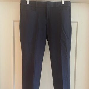 Banana Republic Sloan Crop in Heathered navy - size 2